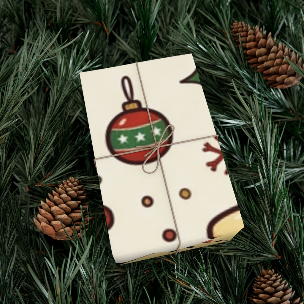 Starry Winter Fun Christmas Wrapping Paper