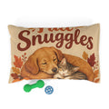Fall Snuggles Pet Bed — Cozy Autumn Dog & Cat Pillow
