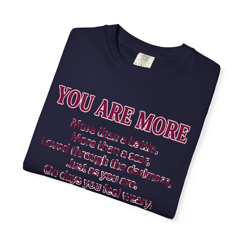 Pink Ribbon Poem T-Shirt | Breast Cancer Awareness & Hope