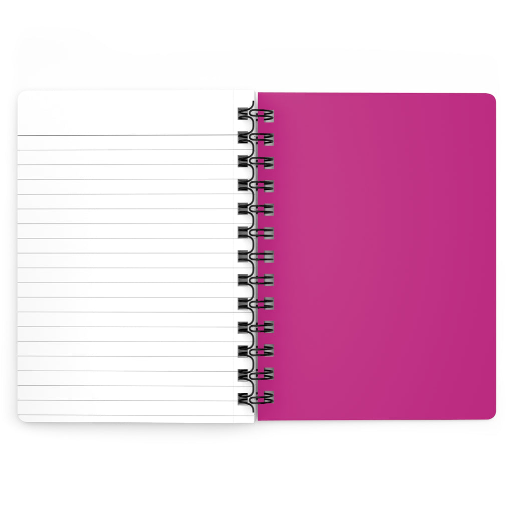 Stay Inspired Beach Spiral Notebook | Family Star (pink)