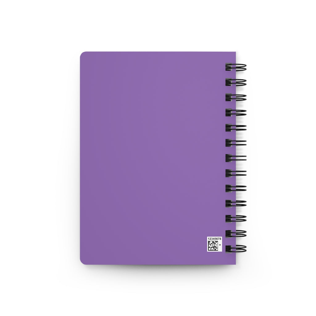 Back At It Spiral Notebook ((Purple) Motivational Back-to-School Journal for Students & Teachers