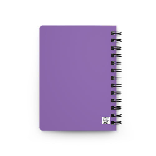 Back At It Spiral Notebook ((Purple) Motivational Back-to-School Journal for Students & Teachers