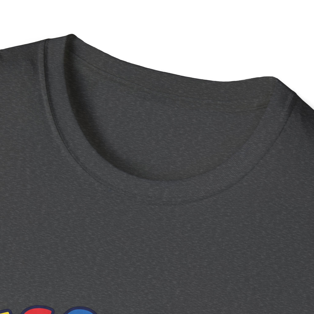 T-Shirt — “Ausomely One of One” Colorful Autism Awareness Tee