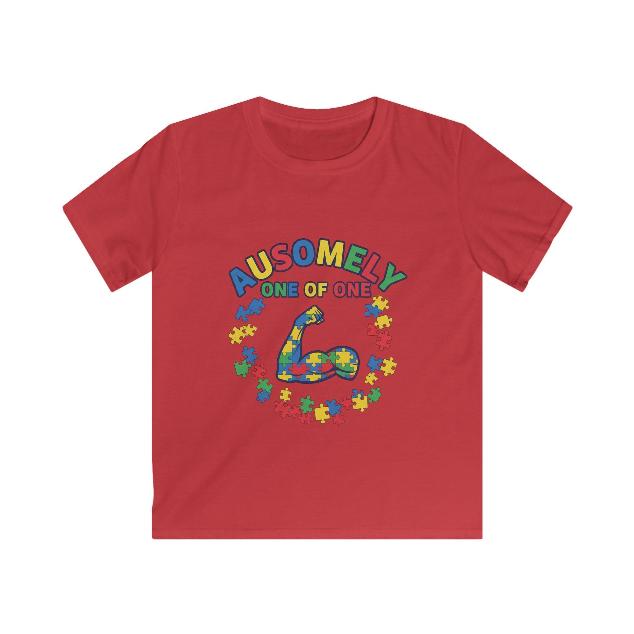 AUSOMELY One of One | Family Star Autism Awareness Graphic Tee