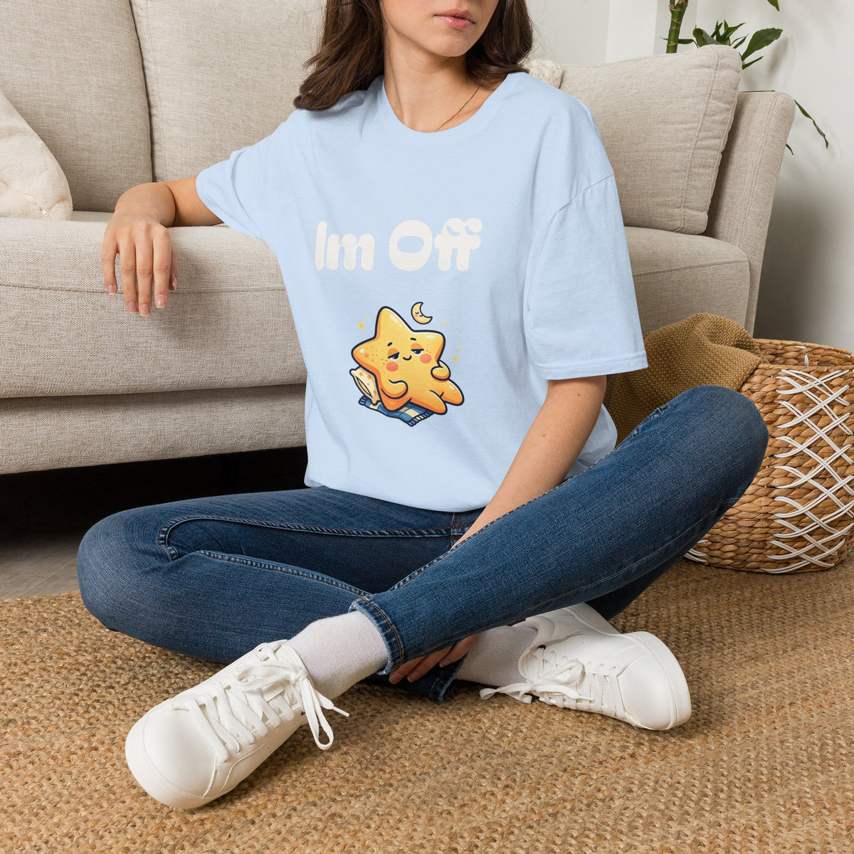 'I'm Off' Cartoon Star Tee