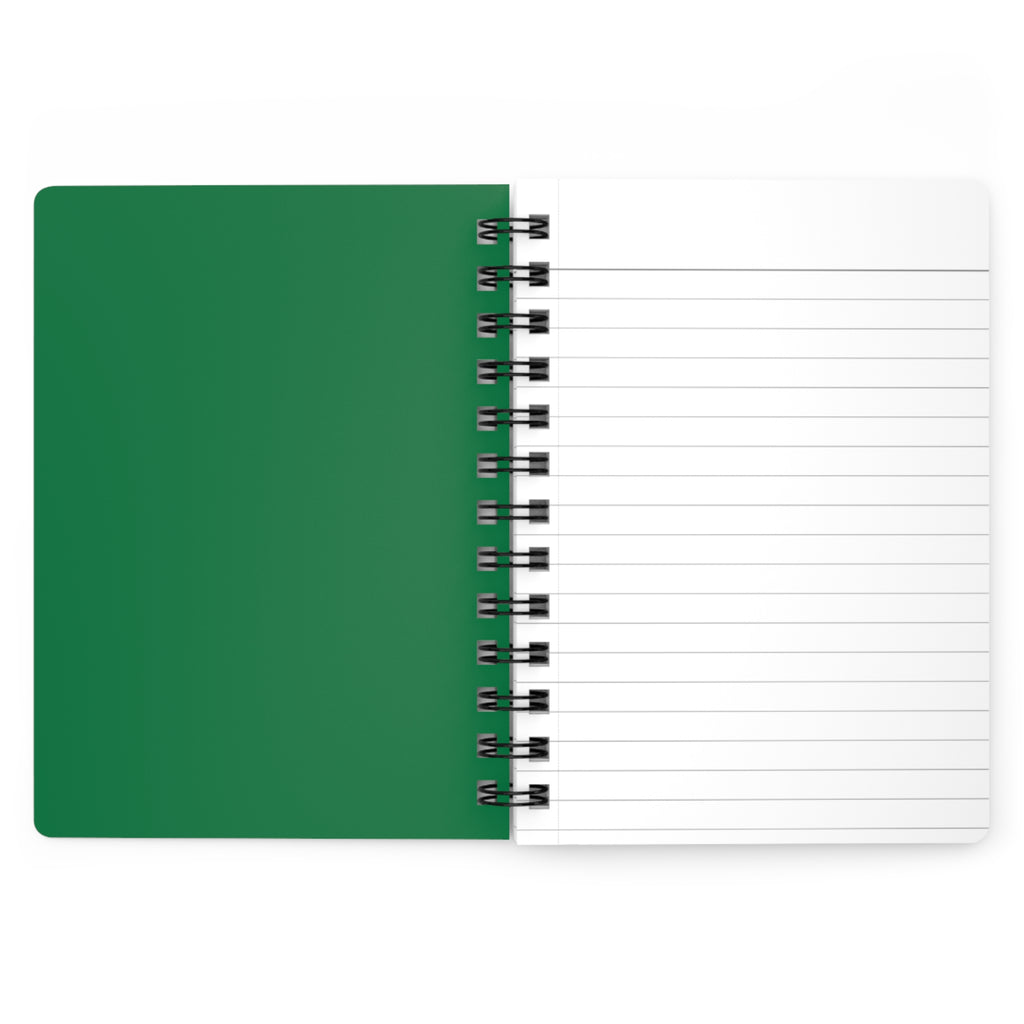 Back At It Spiral Notebook (Green)— Motivational Back-to-School Journal for Students & Teachers