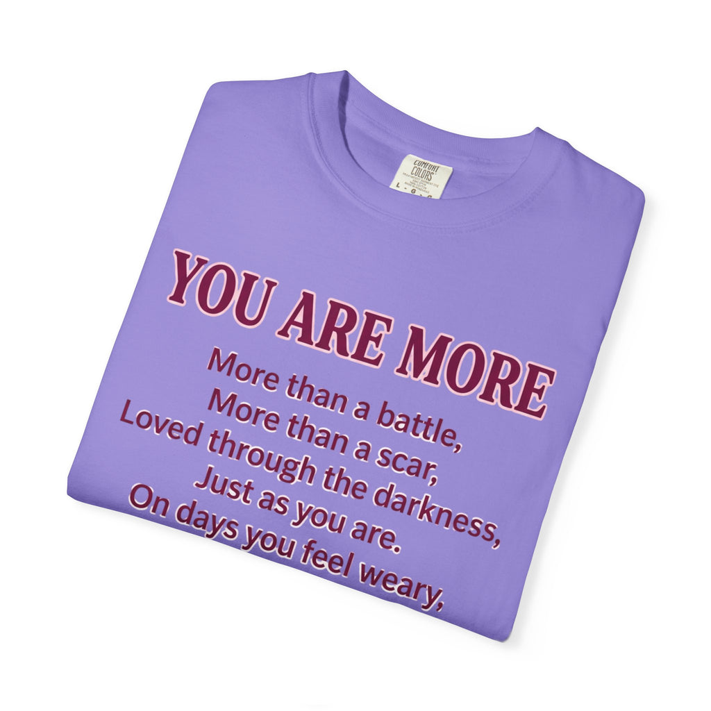 Pink Ribbon Poem T-Shirt | Breast Cancer Awareness & Hope