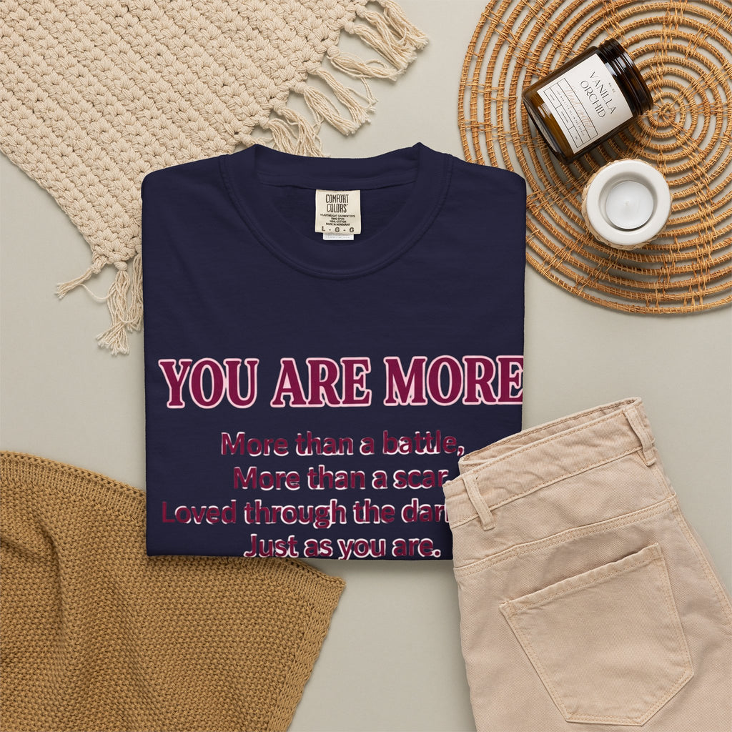 Pink Ribbon Poem T-Shirt | Breast Cancer Awareness & Hope