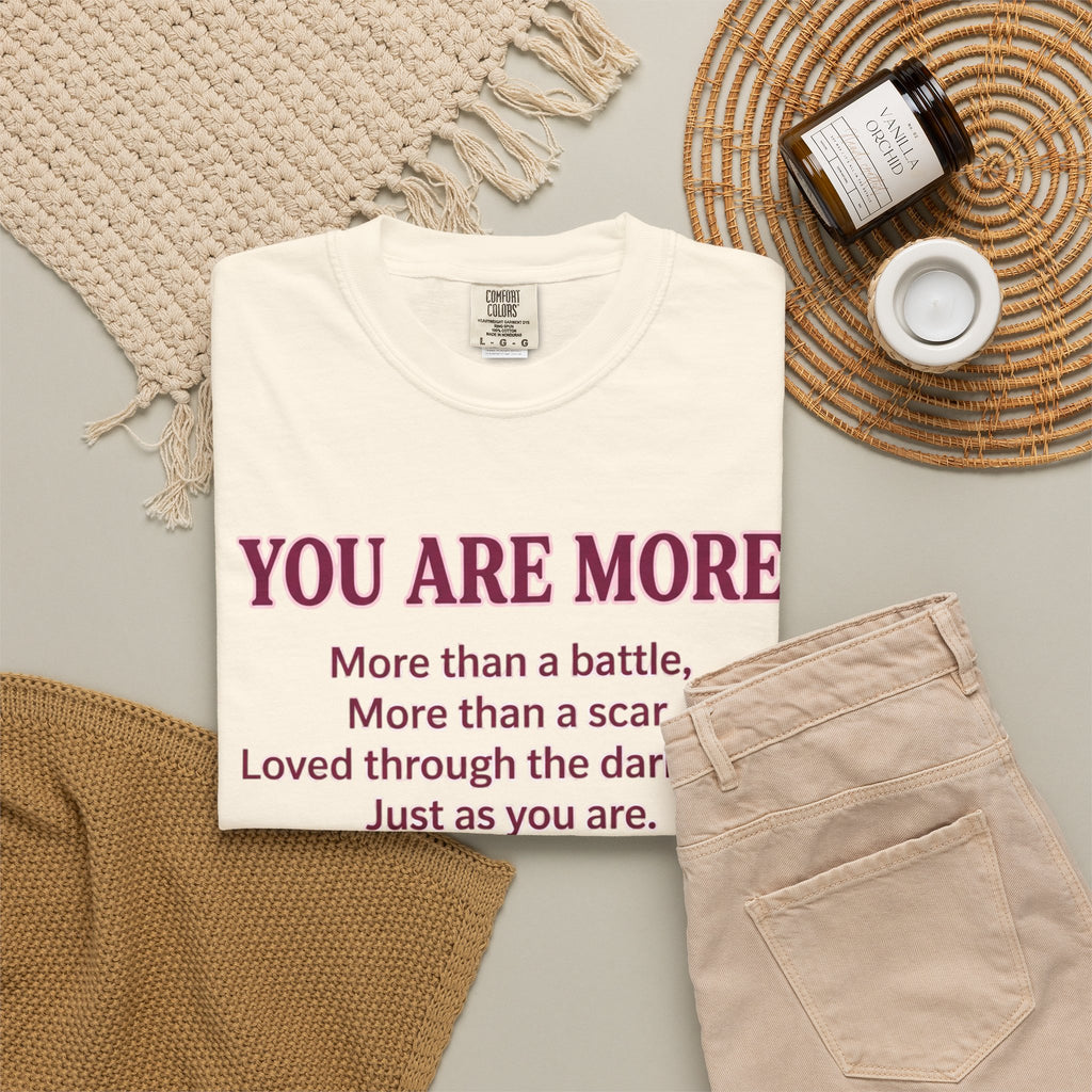 Pink Ribbon Poem T-Shirt | Breast Cancer Awareness & Hope