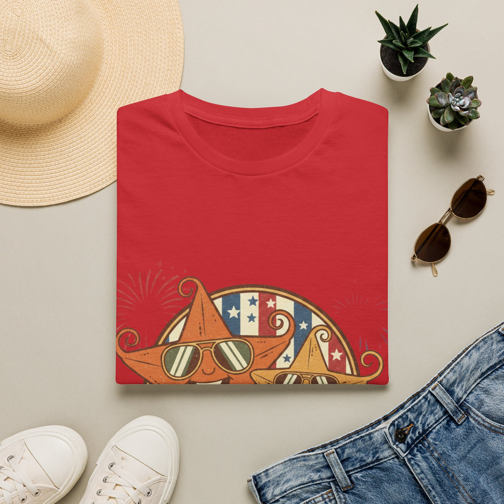 Family Star 4th of July Tee — Vintage Cool Star Family Edition