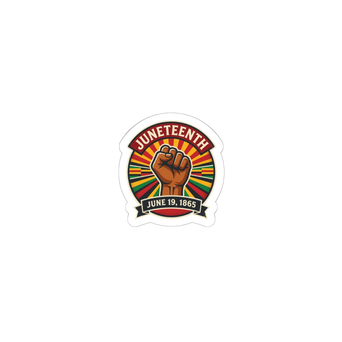 Juneteenth Kiss-Cut Stickers — Black Culture Pride Sticker Pack