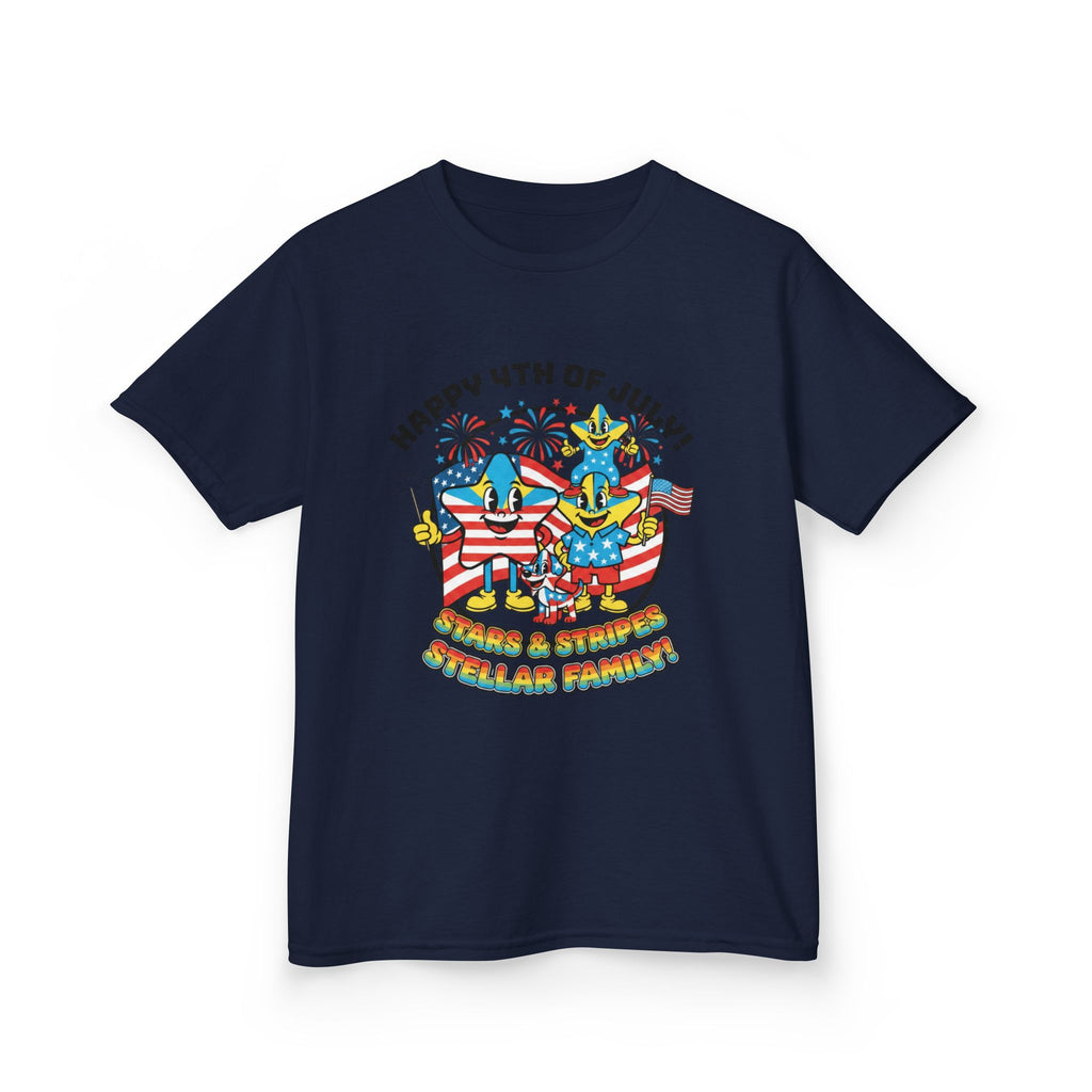 Stellar Family Kids Tee — Happy 4th of July
