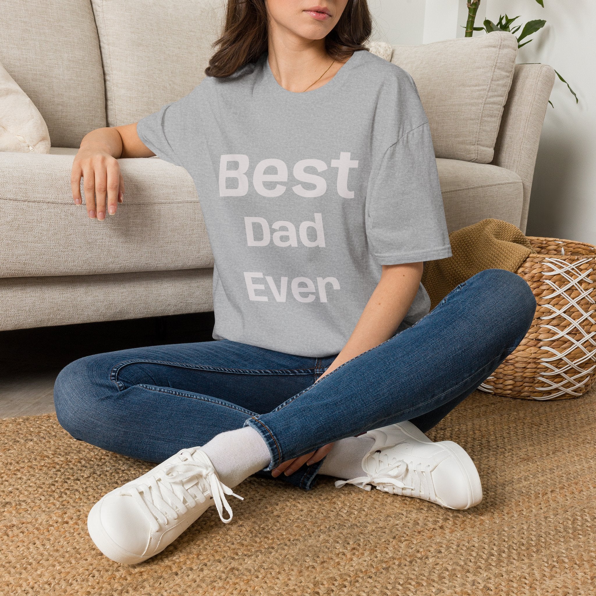 Best Dad Ever T-Shirt — “No Backsies” Back Print