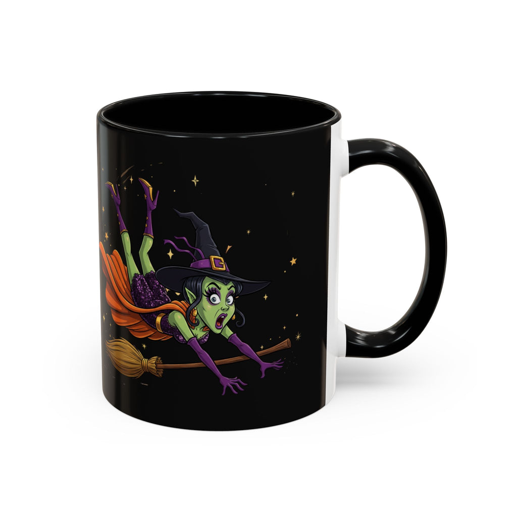 Witches Be Trippin' Coffee Mug — Halloween Witch Accent Mug (11/15oz)