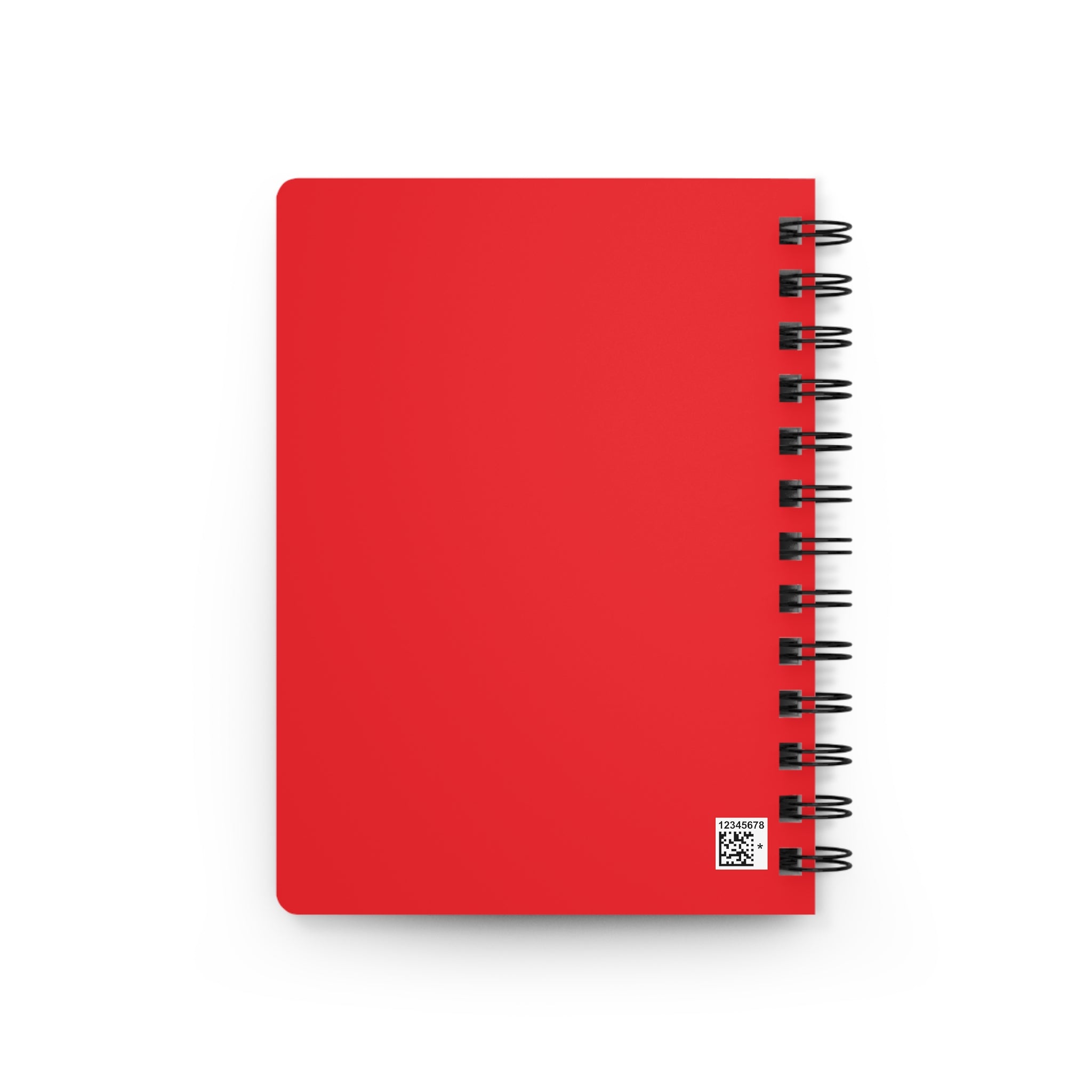 Stay Inspired Beach Spiral Notebook | Family Star (red)