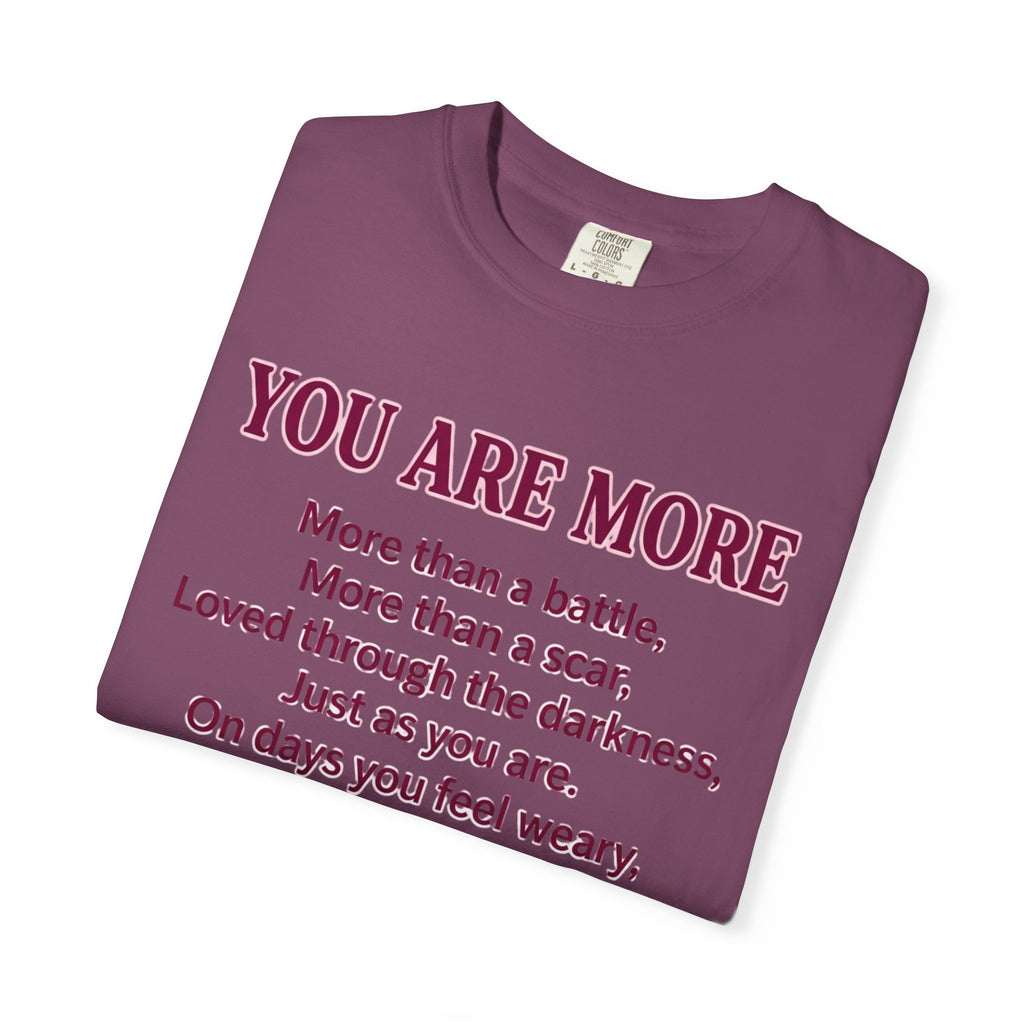 Pink Ribbon Poem T-Shirt | Breast Cancer Awareness & Hope
