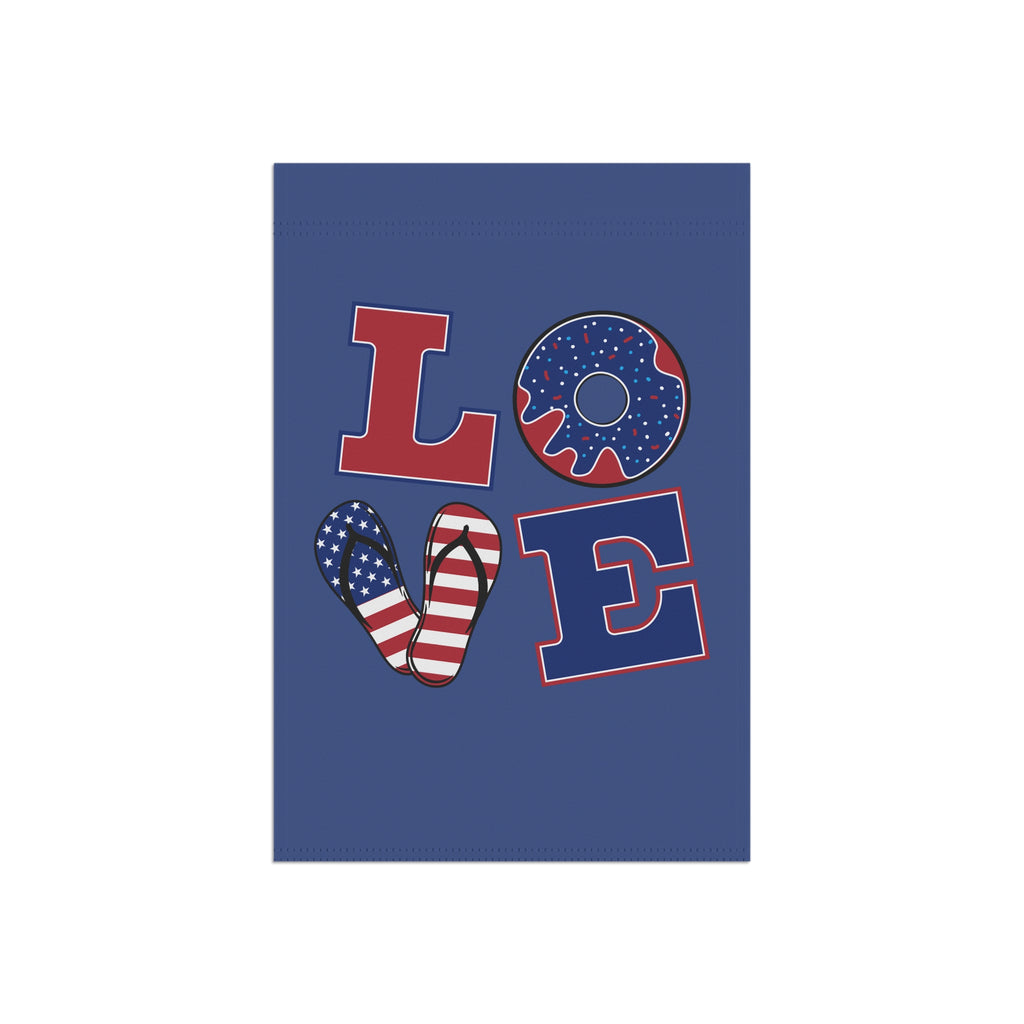 4th of July LOVE Garden Flag