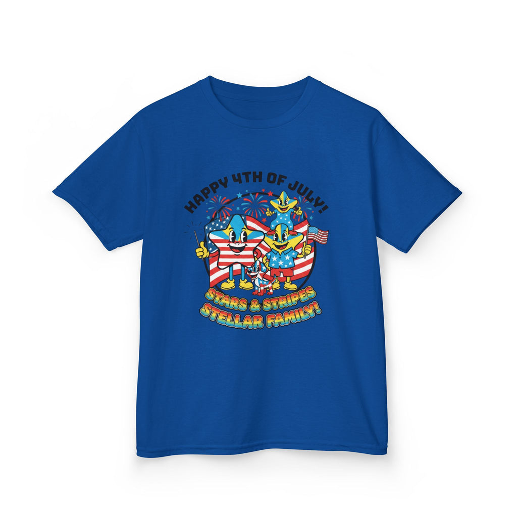 Stellar Family Kids Tee — Happy 4th of July