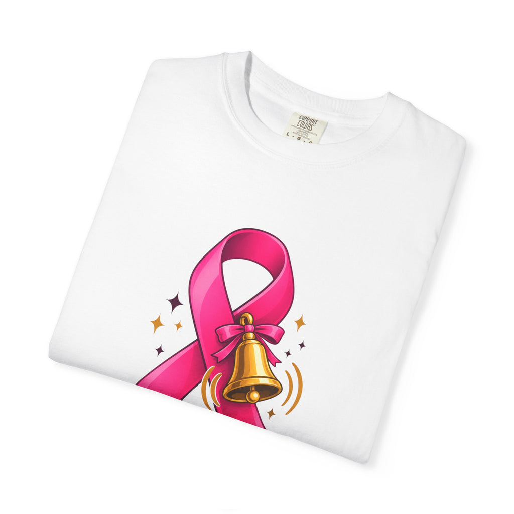 Breast Cancer Awareness T-Shirt — "She Rang the Bell" Personalized Tee