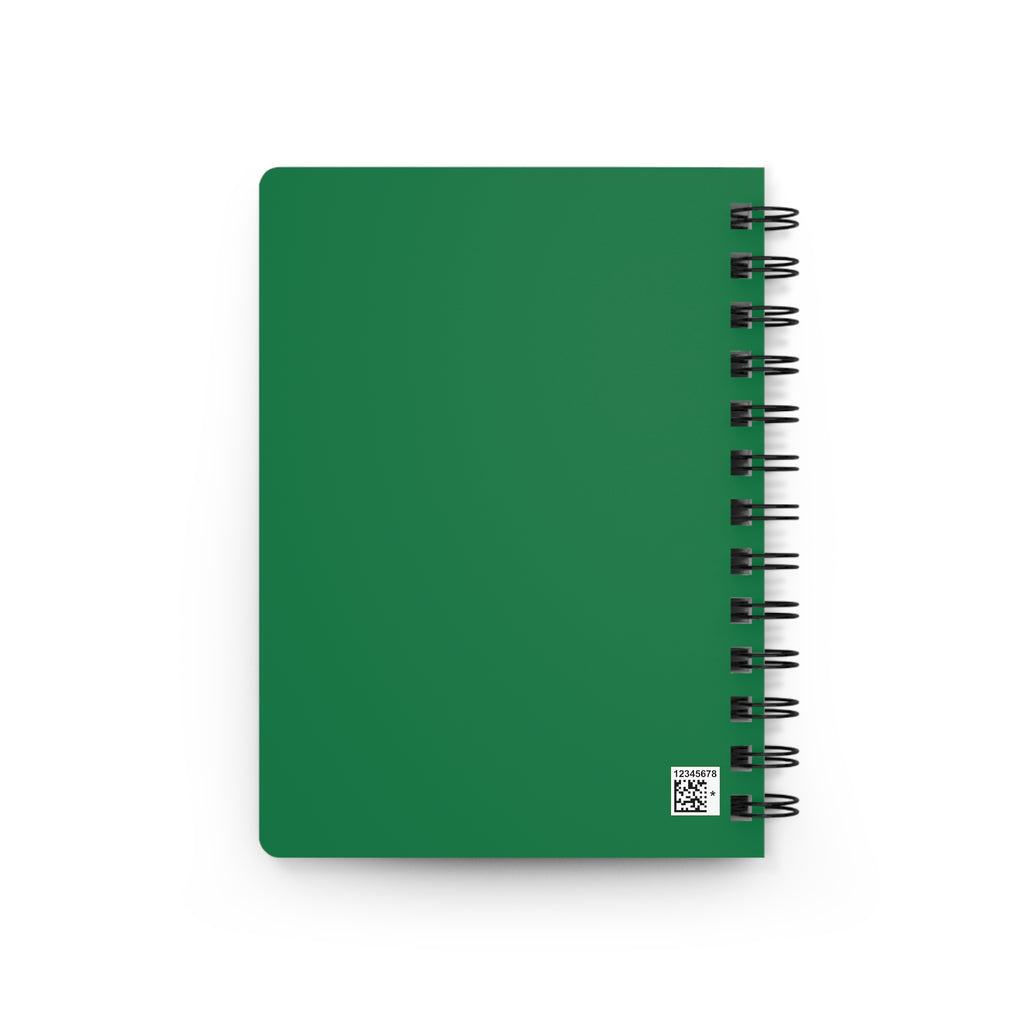 Back At It Spiral Notebook (Green)— Motivational Back-to-School Journal for Students & Teachers