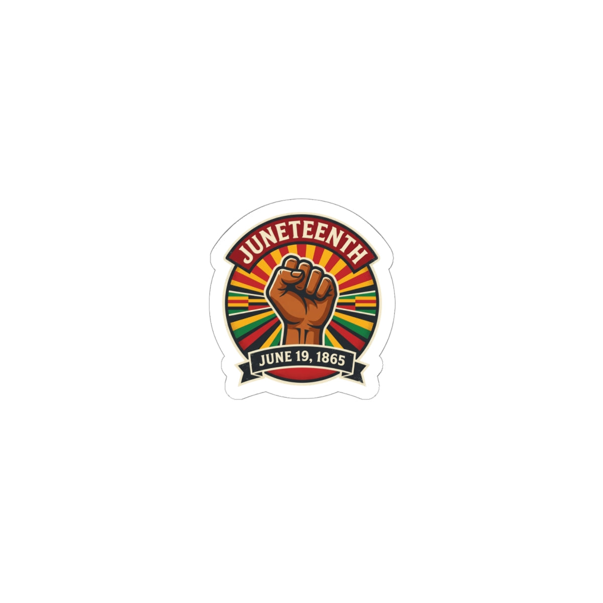 Juneteenth Kiss-Cut Stickers — Black Culture Pride Sticker Pack