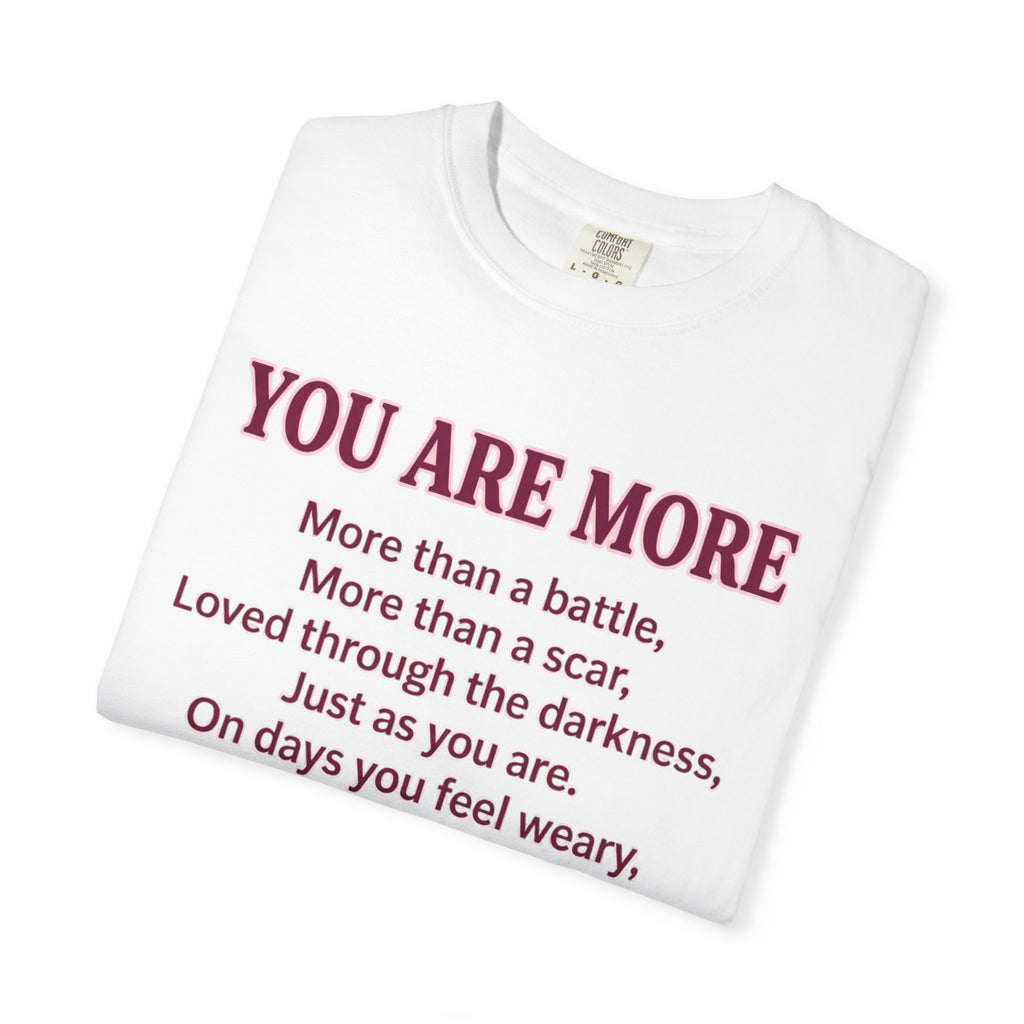 Pink Ribbon Poem T-Shirt | Breast Cancer Awareness & Hope