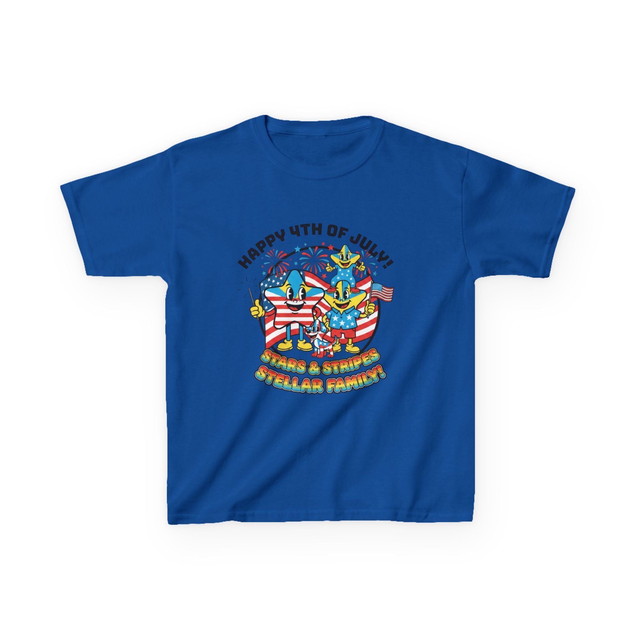 Stellar Family Kids Tee — Happy 4th of July