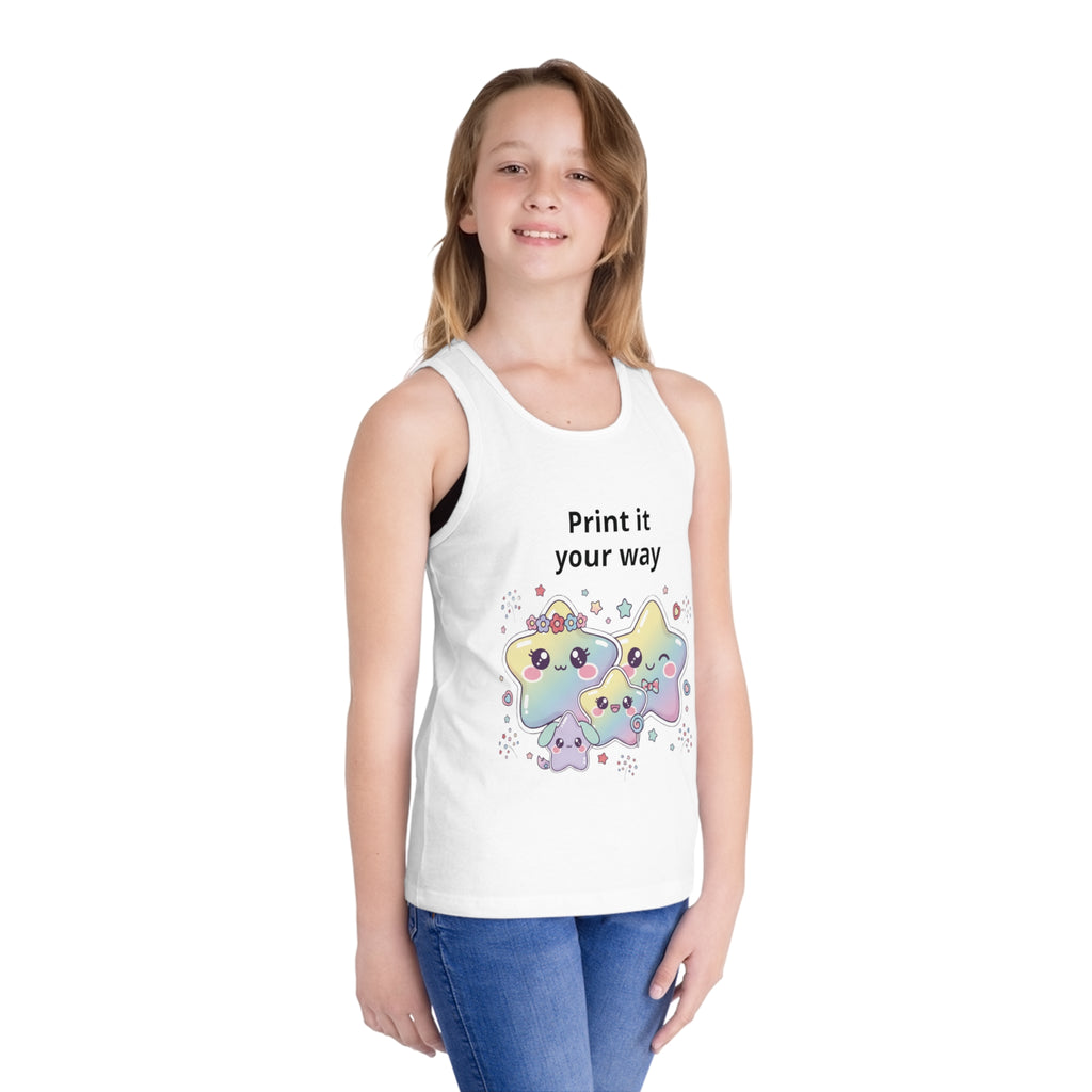 Family Star Kids 4th of July Tank — Soft Star Family Edition
