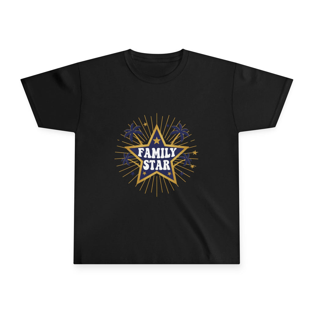 Youth Tee — "Family Star" Graphic Kids T-Shirt