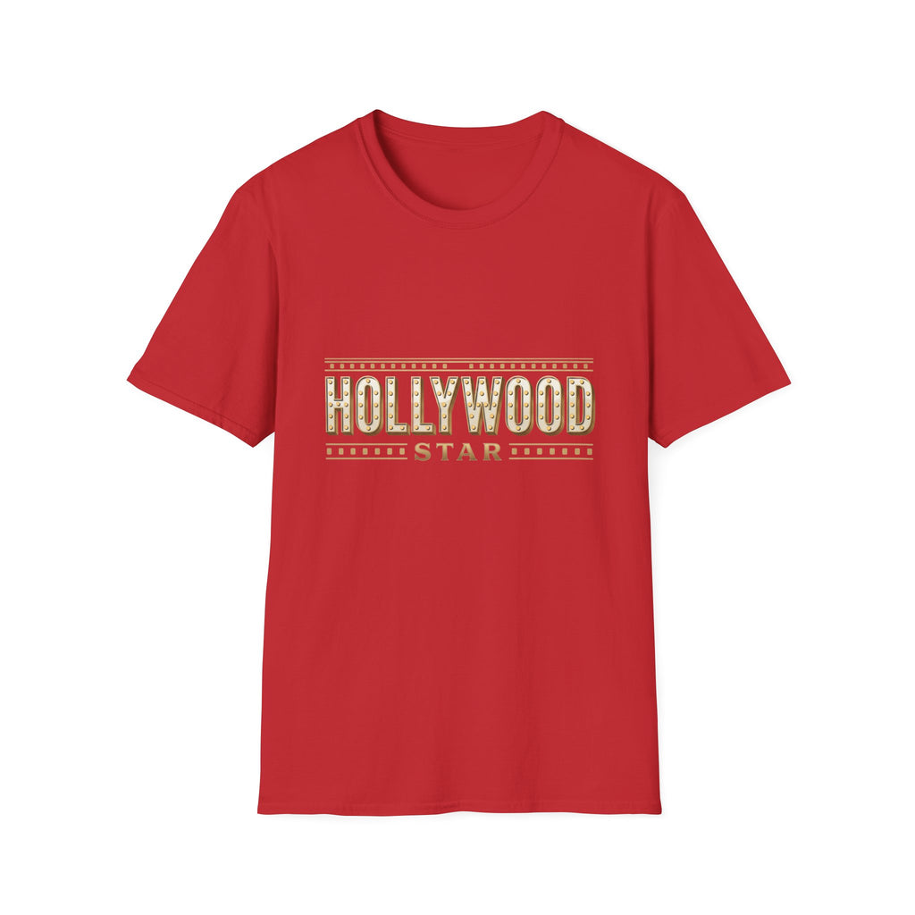 Hollywood Star Vintage Marquee T-Shirt — Retro Movie Sign Graphic Tee
