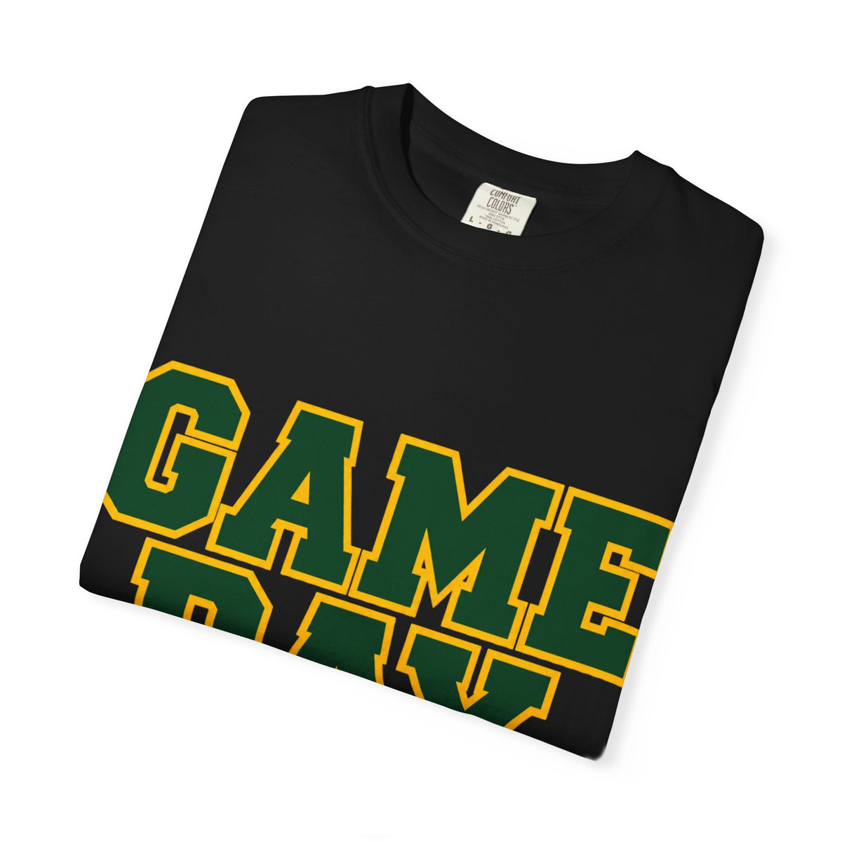 Game Day Football Shirt – Green & Gold