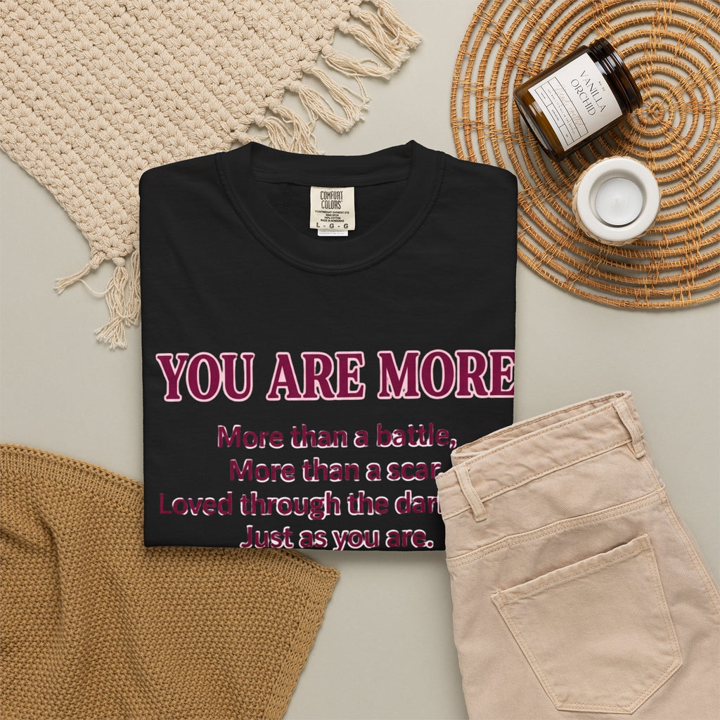 Pink Ribbon Poem T-Shirt | Breast Cancer Awareness & Hope