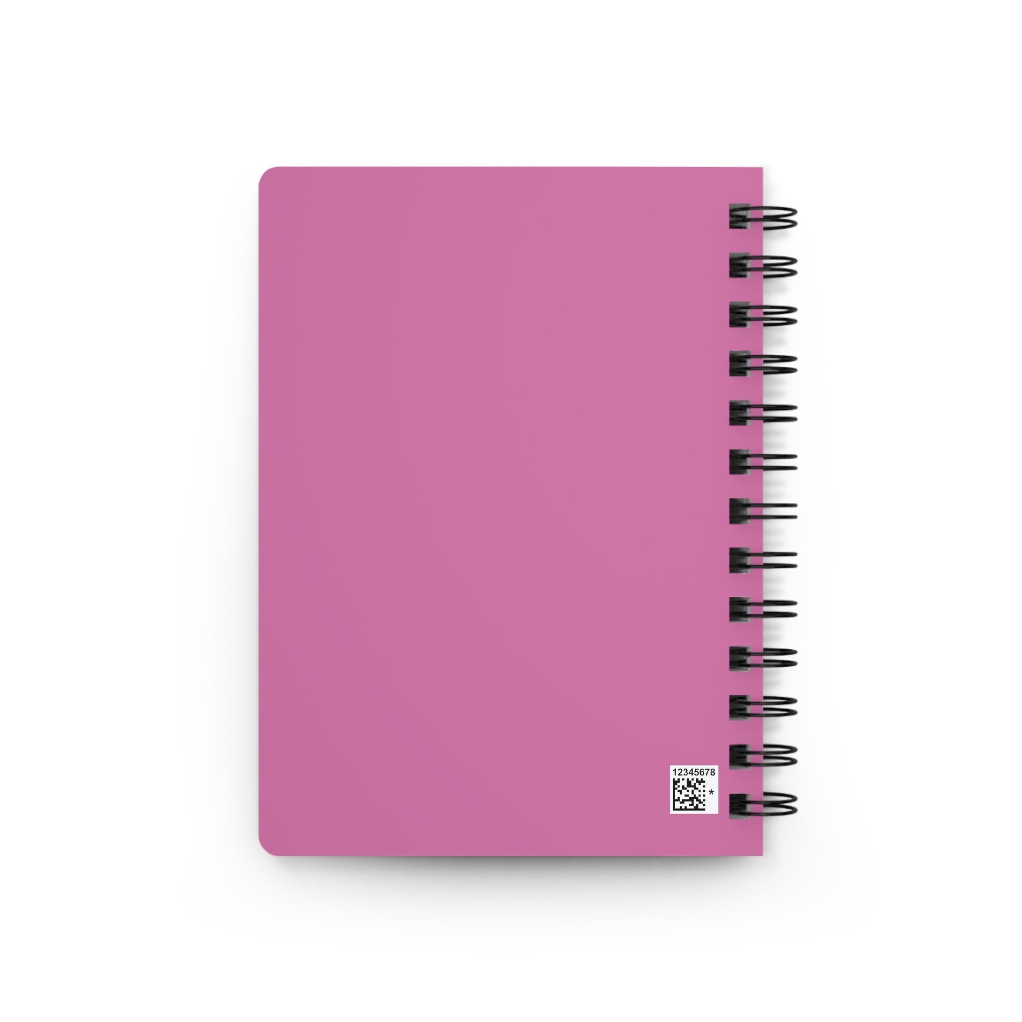 Back At It Spiral Notebook(Pink) — Motivational Back-to-School Journal for Students & Teachers