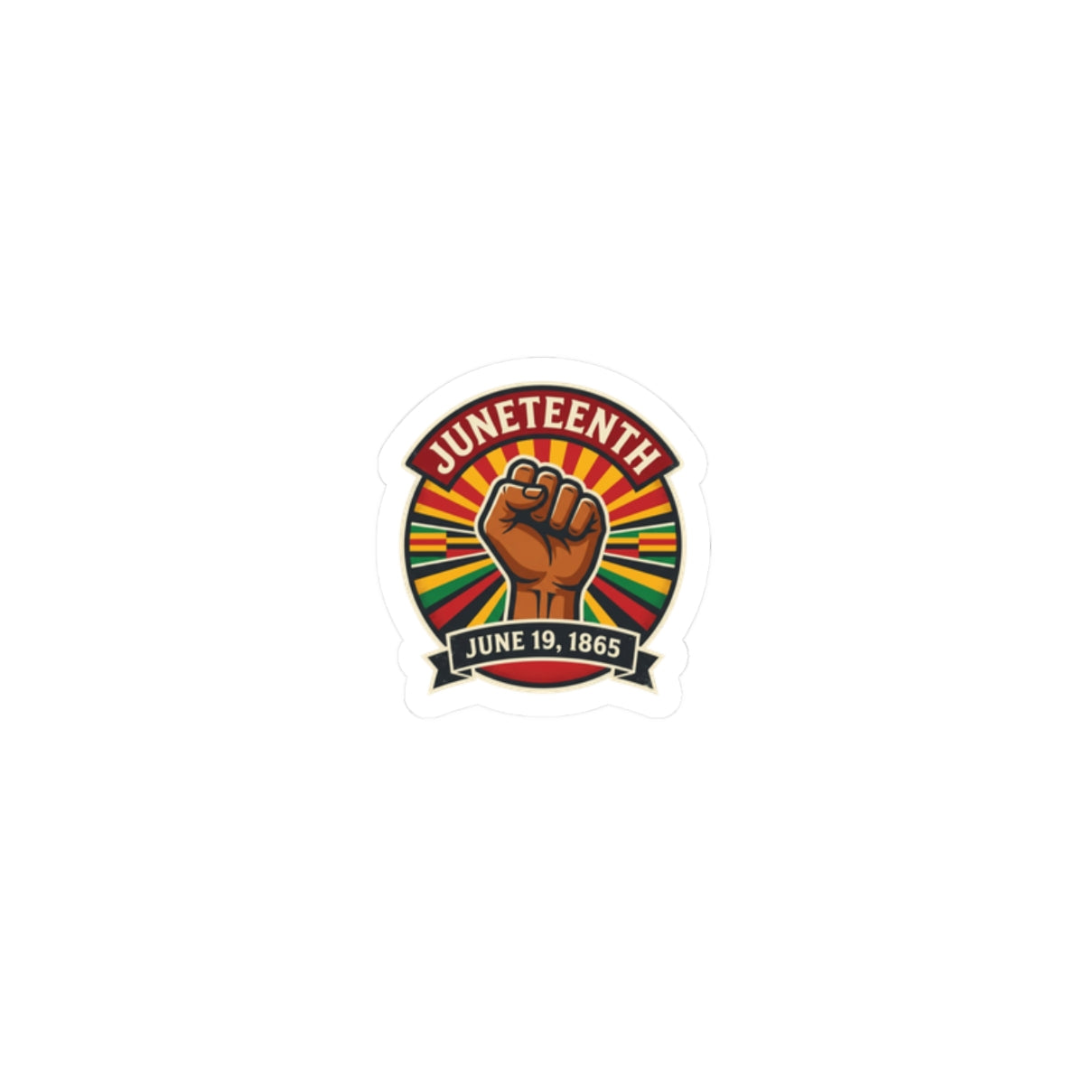 Juneteenth Kiss-Cut Stickers — Black Culture Pride Sticker Pack