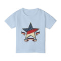 4th of July Toddler T-Shirt — American Flag Star