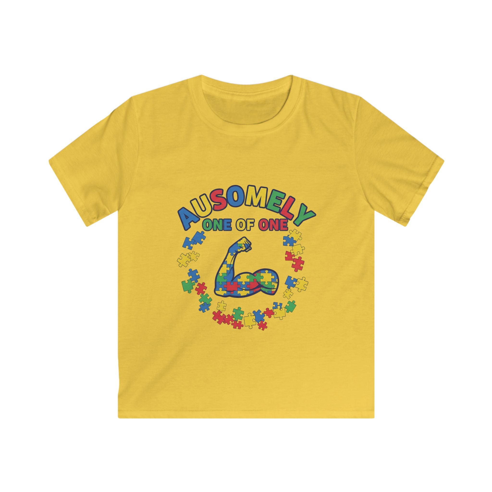 AUSOMELY One of One | Family Star Autism Awareness Graphic Tee