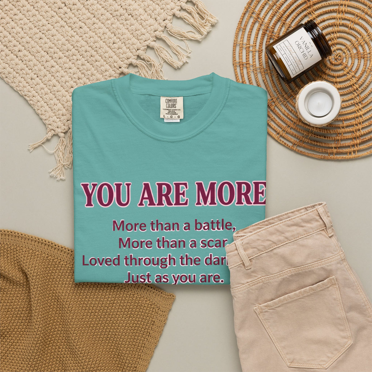 Pink Ribbon Poem T-Shirt | Breast Cancer Awareness & Hope