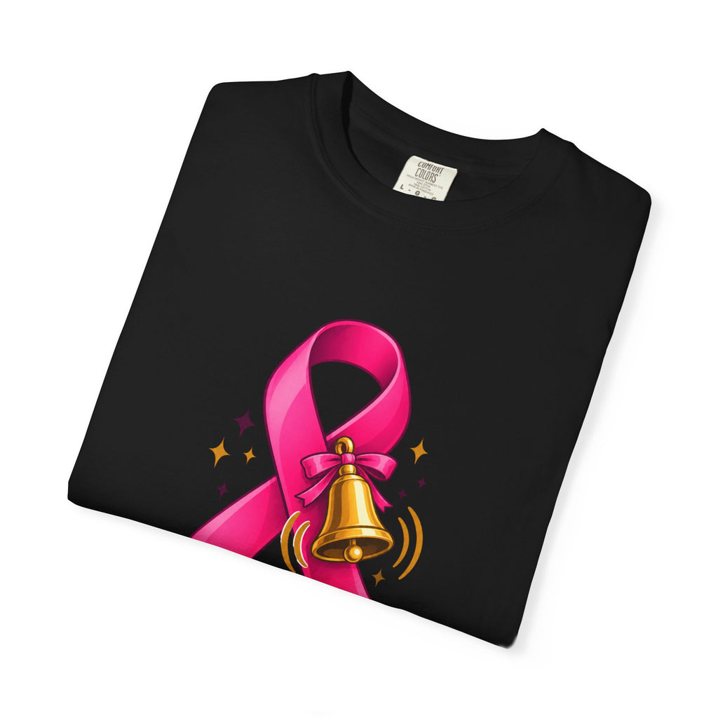 Breast Cancer Awareness T-Shirt — "She Rang the Bell" Personalized Tee