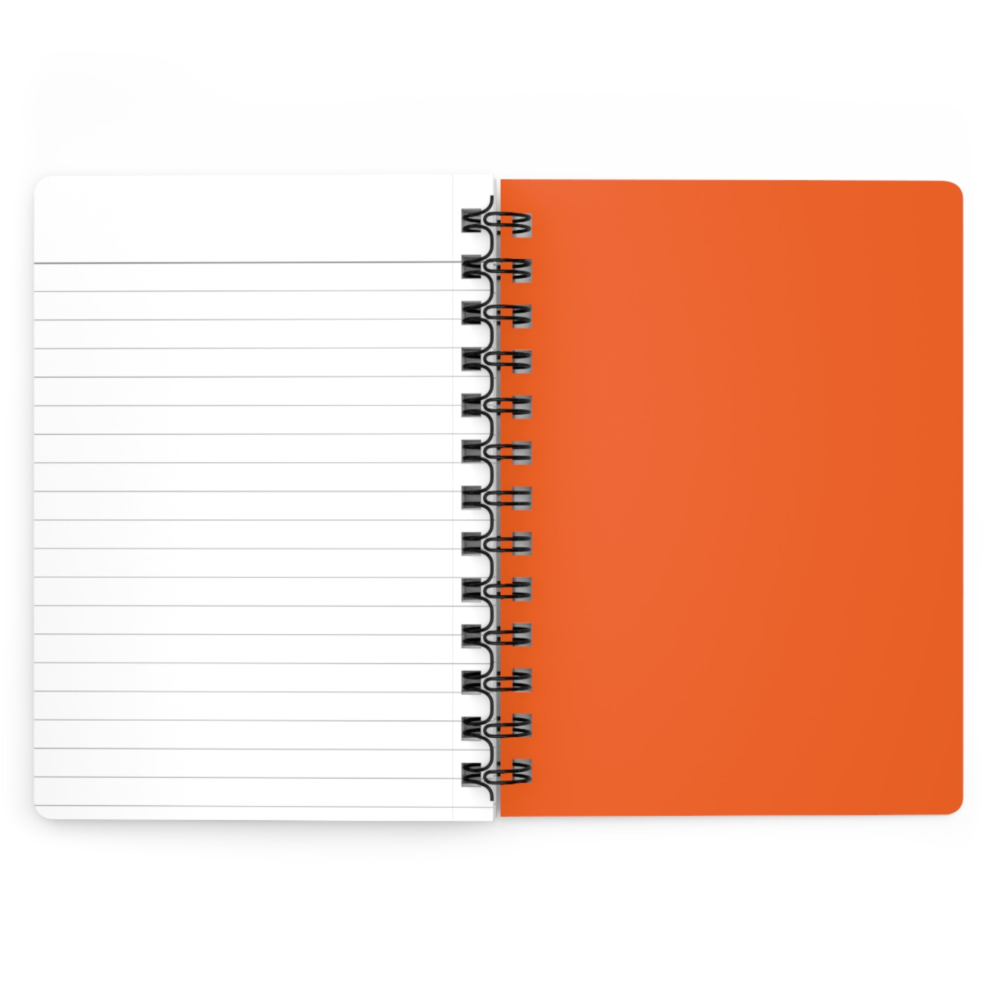 Stay Inspired Beach Spiral Notebook | Family Star (orange)