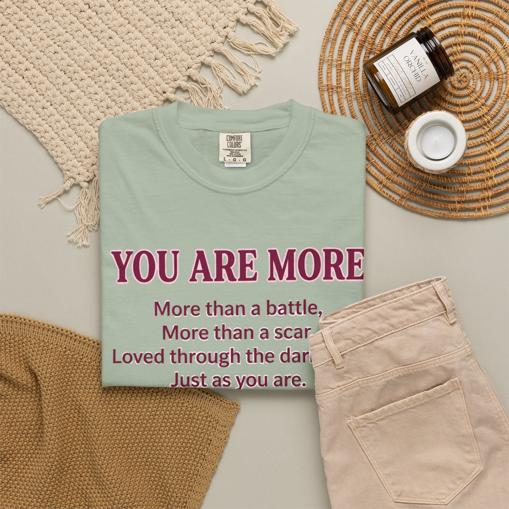 Pink Ribbon Poem T-Shirt | Breast Cancer Awareness & Hope