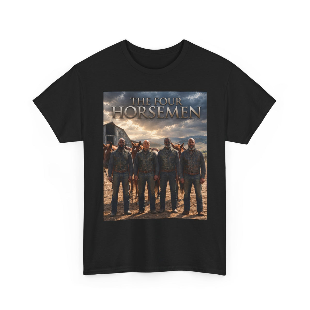 The Four Horsemen Band Tee - Vintage Rock Concert T-Shirt