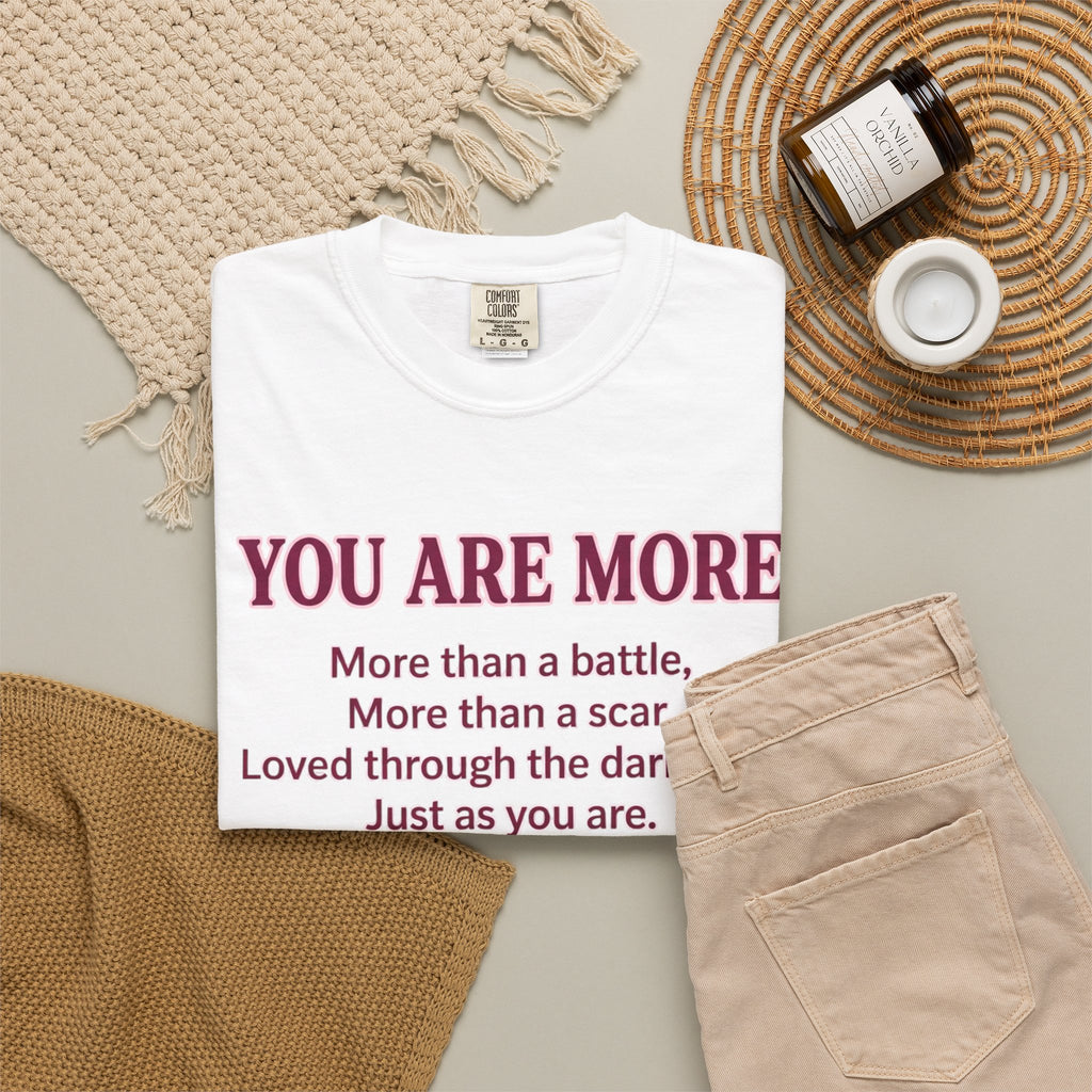 Pink Ribbon Poem T-Shirt | Breast Cancer Awareness & Hope