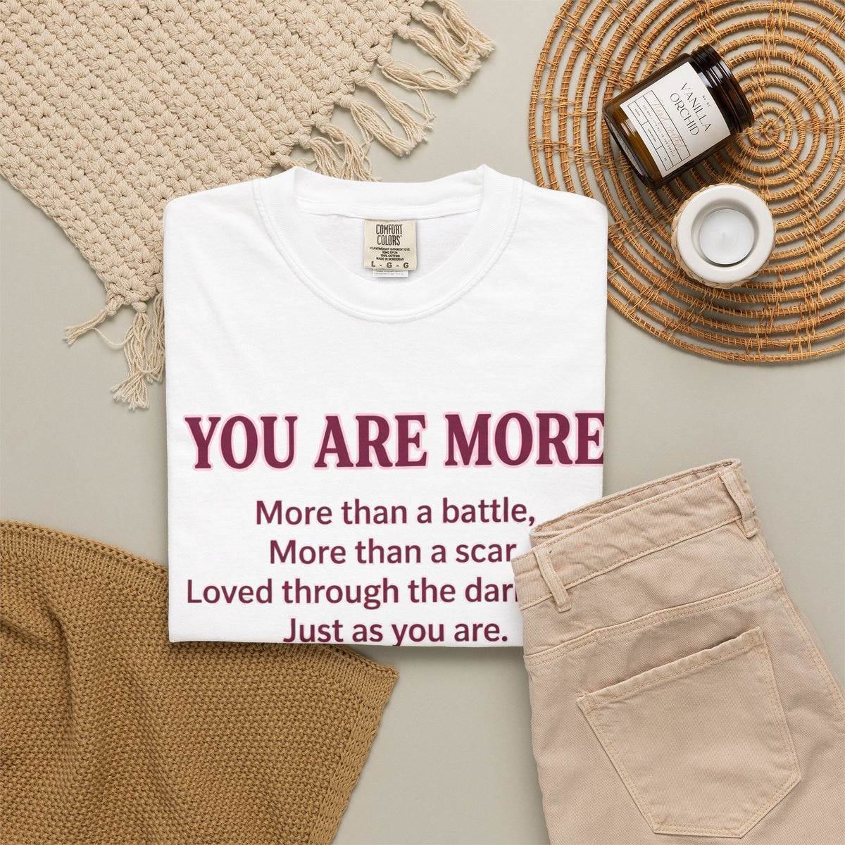 Pink Ribbon Poem T-Shirt | Breast Cancer Awareness & Hope