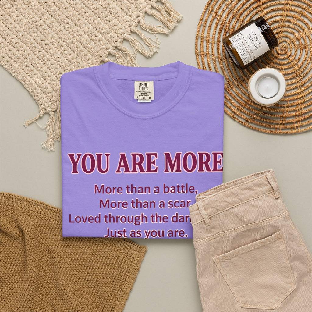 Pink Ribbon Poem T-Shirt | Breast Cancer Awareness & Hope