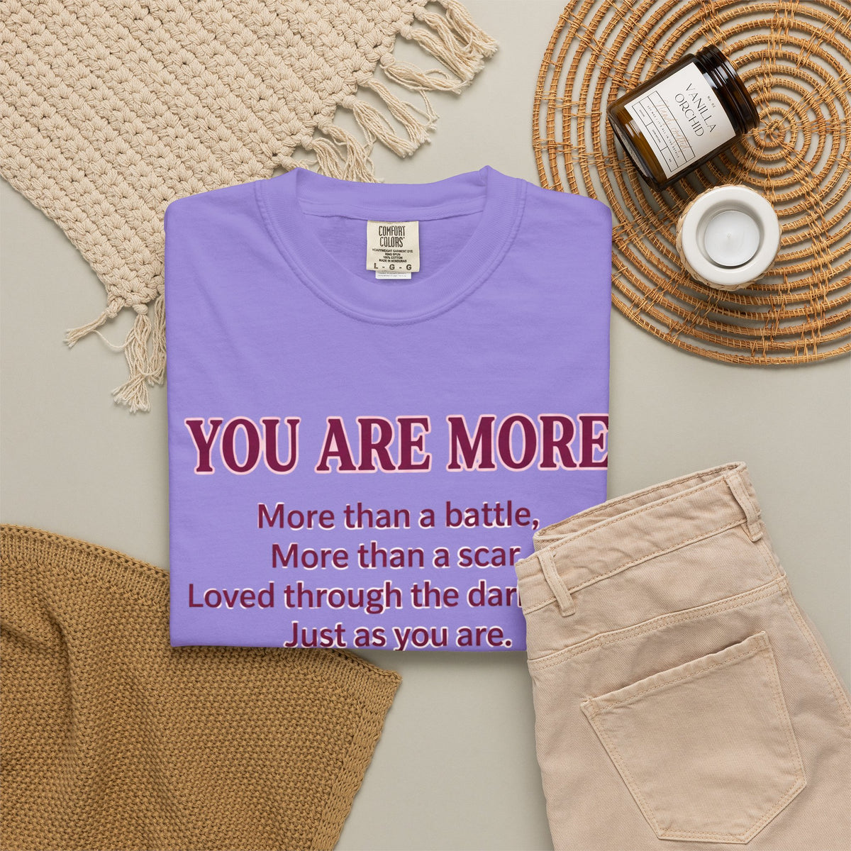 Pink Ribbon Poem T-Shirt | Breast Cancer Awareness & Hope