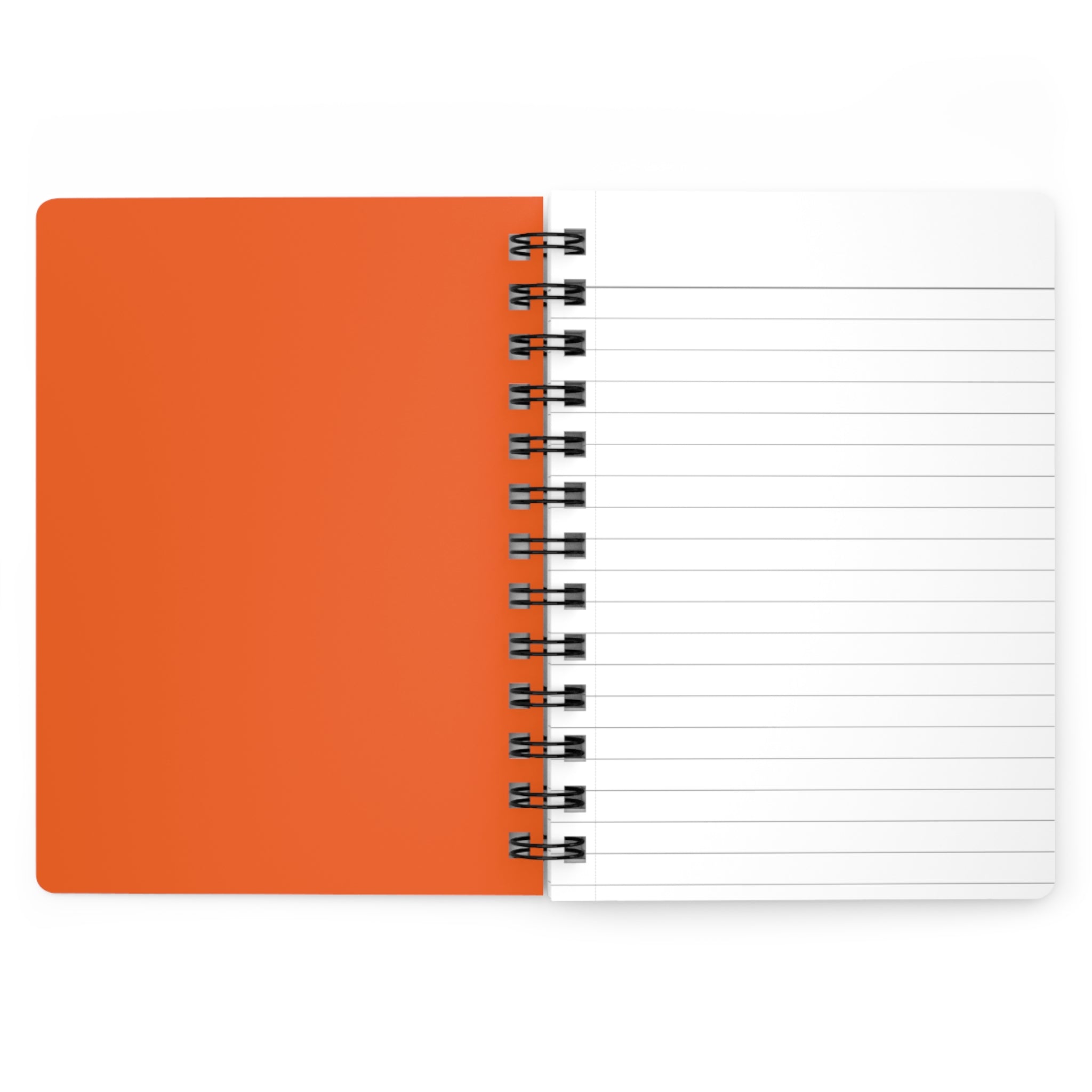Stay Inspired Beach Spiral Notebook | Family Star (orange)