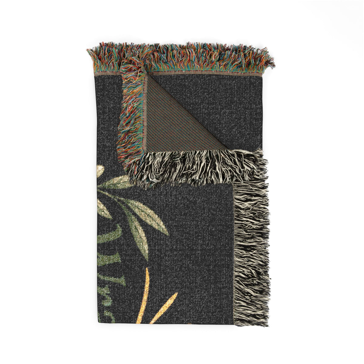 Faith Woven Blanket — "Wrapped in Faith" Inspirational Throw