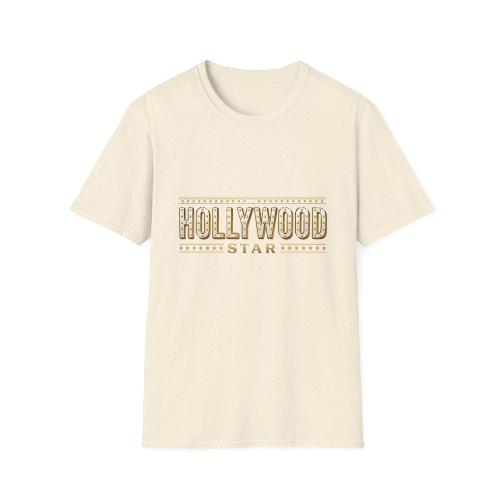 Hollywood Star Vintage Marquee T-Shirt — Retro Movie Sign Graphic Tee