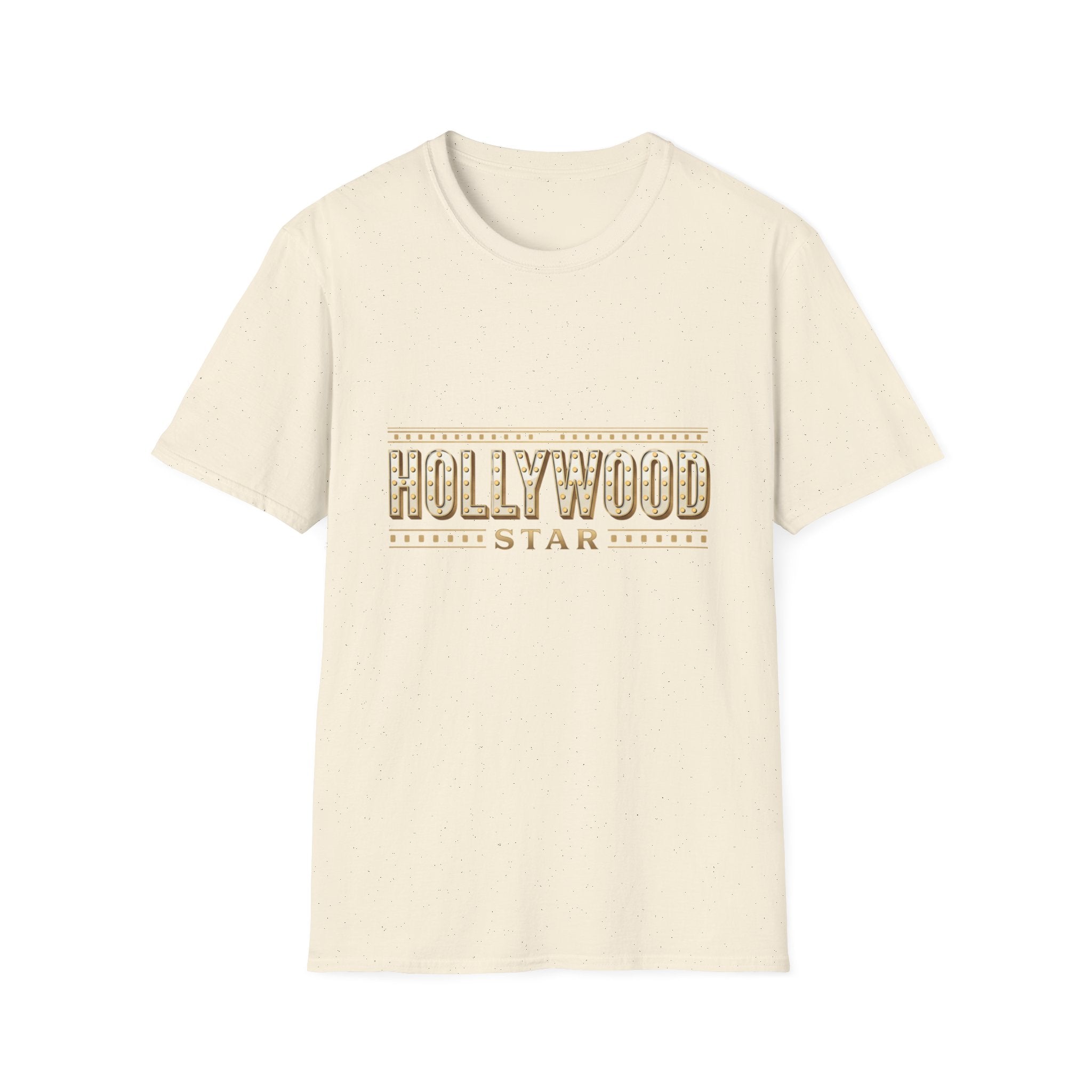 Hollywood Star Vintage Marquee T-Shirt — Retro Movie Sign Graphic Tee