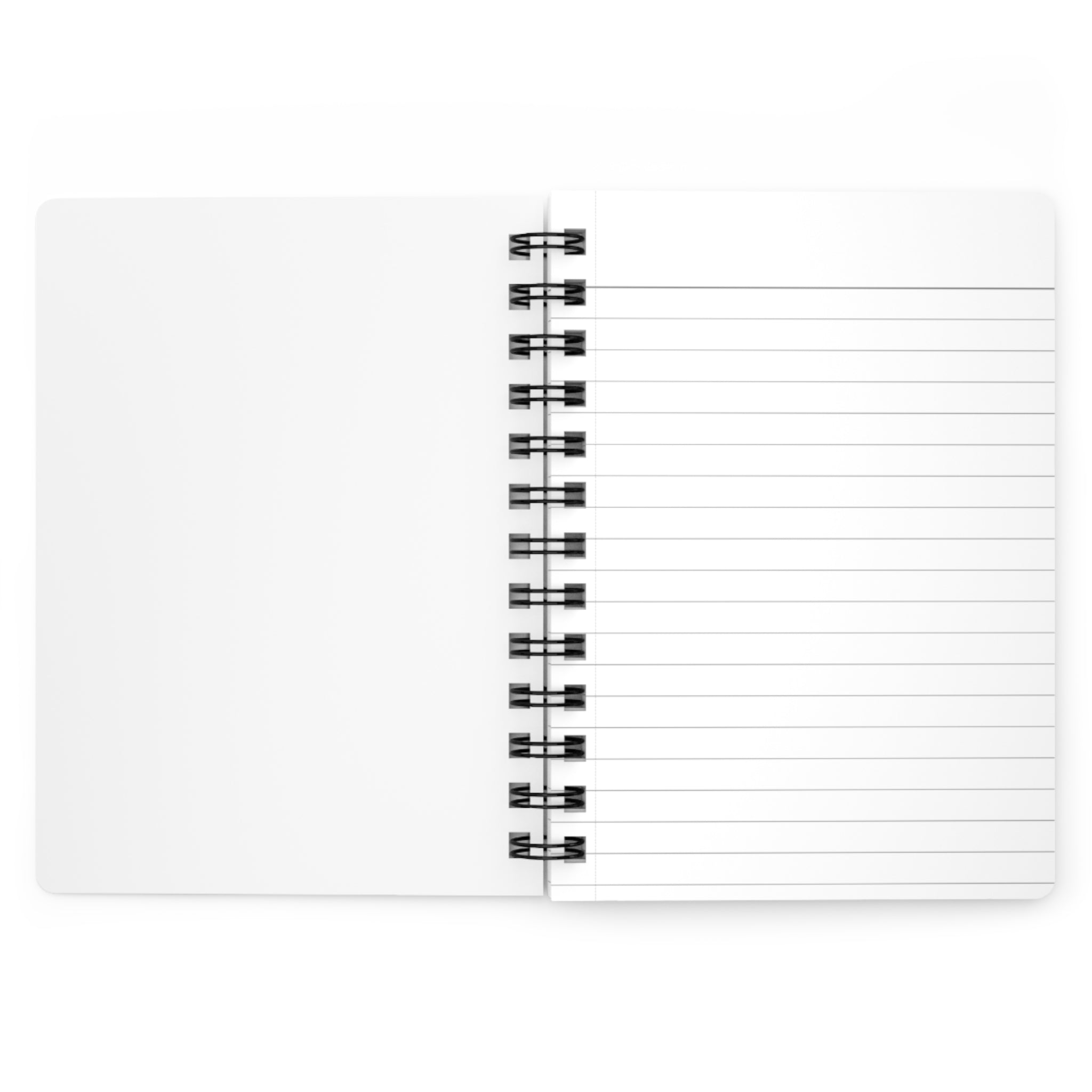 Stay Inspired Beach Spiral Notebook | Family Star (white)